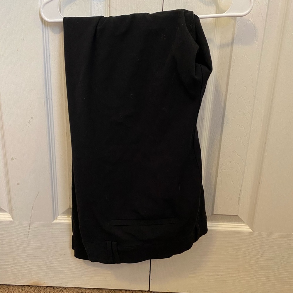 Plus size black slacks